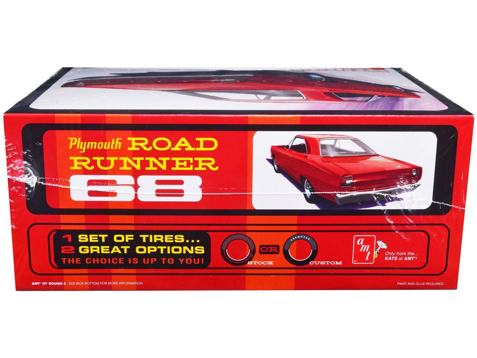 Skill 2 Model Kit 1968 Plymouth Road Runner 1/25 Scale Model by - Premium Plymouth Models from AMT - Just $55.92! Shop now at Rapidvehicles