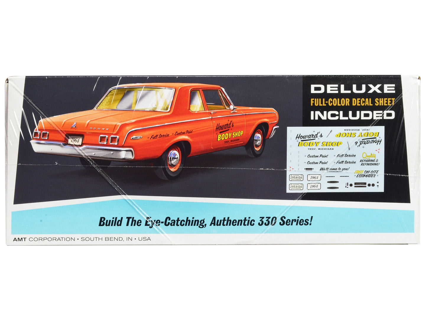 Skill 2 Model Kit 1964 Dodge 330 1/25 Scale Model by AMT - Premium Model Kits(To Built) from AMT - Just $61.19! Shop now at Rapidvehicles