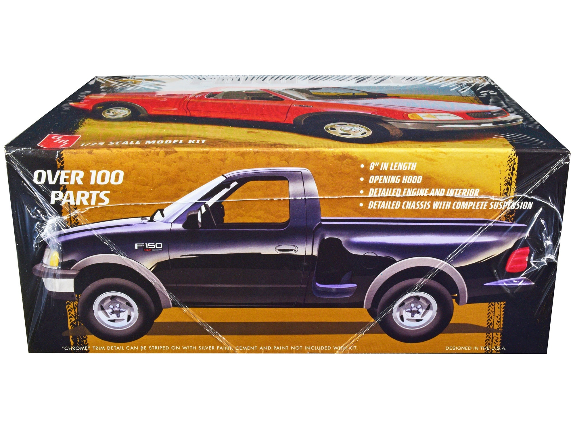 Skill 2 Model Kit 1997 Ford F-150 4X4 Pickup Truck 1/25 Scale Model by AMT - Premium Model Kits(To Built) from AMT - Just $64.99! Shop now at Rapidvehicles