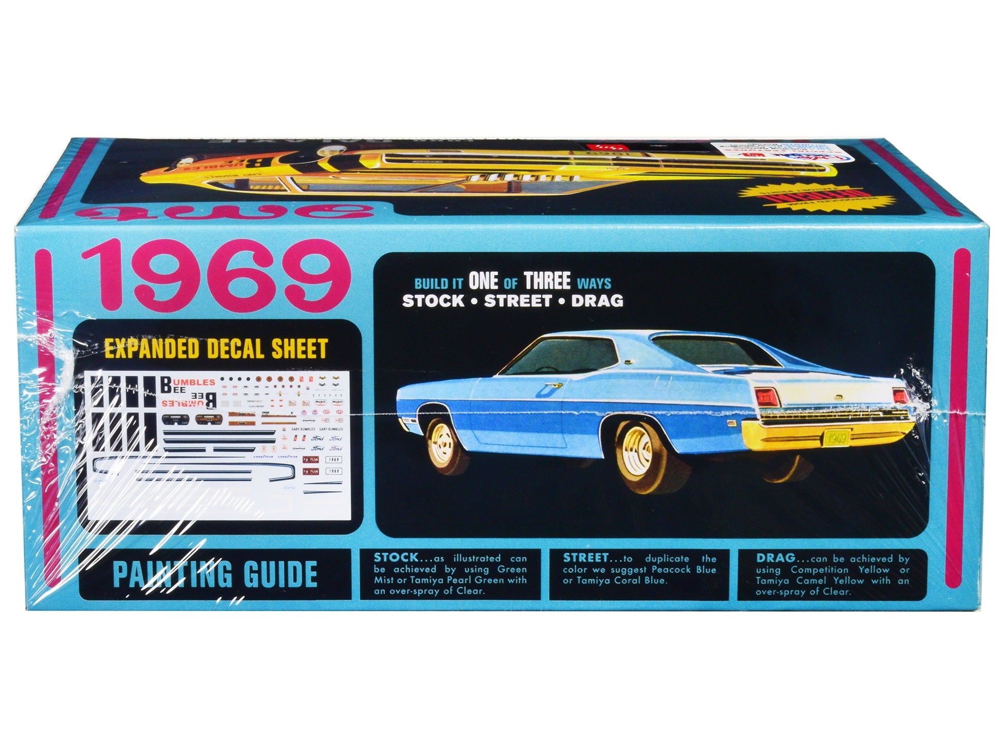 Skill 2 Model Kit 1969 Ford Galaxie 3-in-1 Kit 1/25 Scale Model - Premium Model Kits(To Built) from AMT - Just $61.19! Shop now at Rapidvehicles