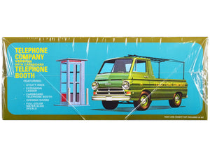 Skill 2 Model Kit 1966 Dodge A100 Pickup Truck "Touch Tone Terror" with Cardboard Accessories 1/25 Scale Model by AMT - Premium Model Kits(To Built) from AMT - Just $51.99! Shop now at Rapidvehicles