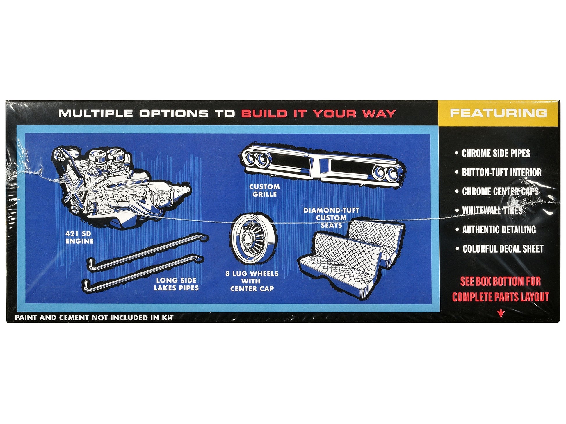 Skill 2 Model Kit 1962 Pontiac Catalina Super Stock 3-in-1 Kit - Premium Pontiac Models from AMT - Just $70.99! Shop now at Rapidvehicles