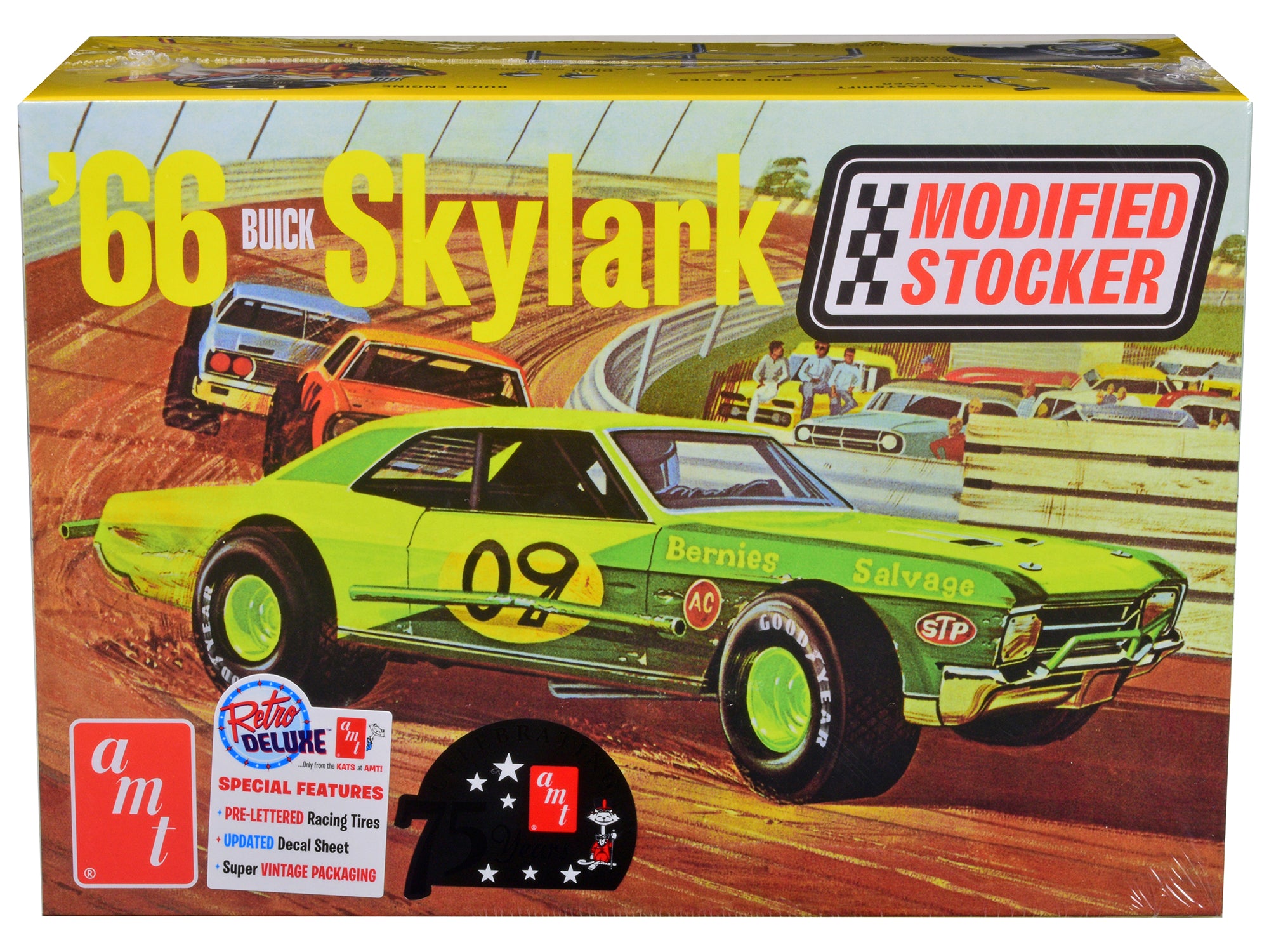 Skill 2 Model Kit 1966 Buick Skylark "Modified Stocker" 1/25 Scale Model by AMT free shipping USA