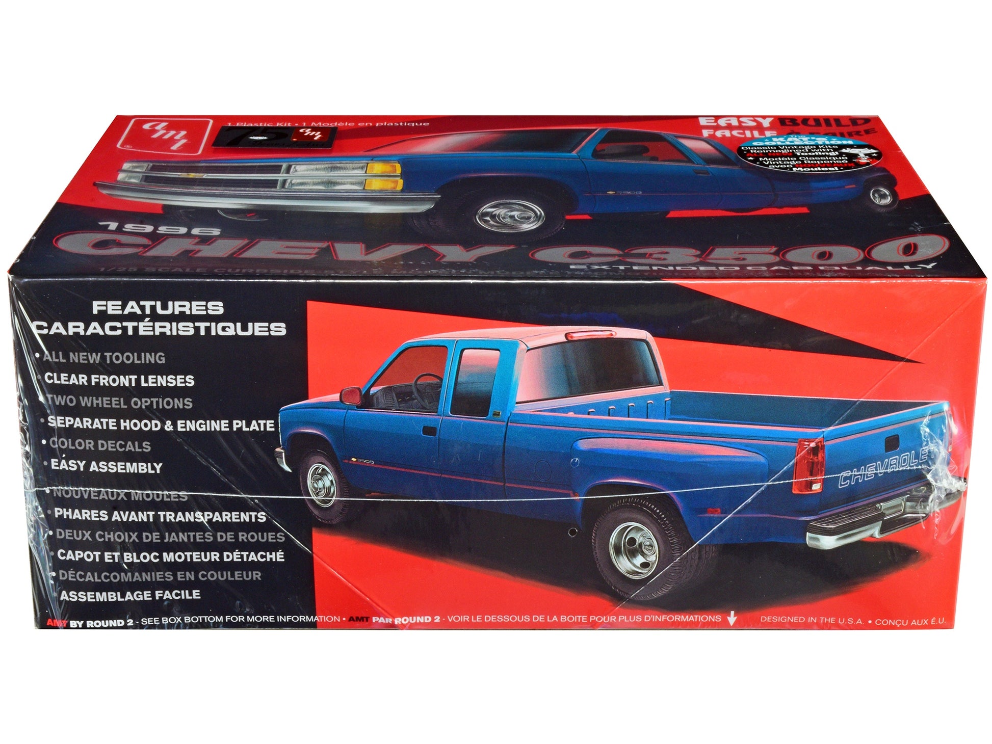 Skill 2 Model Kit 1996 Chevrolet C3500 Extended Cab Dually Pickup - Premium Model Kits(To Built) from AMT - Just $61.19! Shop now at Rapidvehicles