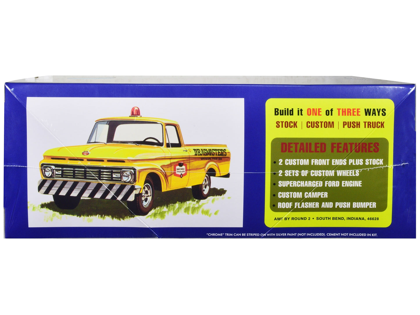 Skill 2 Model Kit 1963 Ford F-100 Camper Pickup Truck 3-in-1 Kit - Premium Model Kits(To Built) from AMT - Just $53.79! Shop now at Rapidvehicles