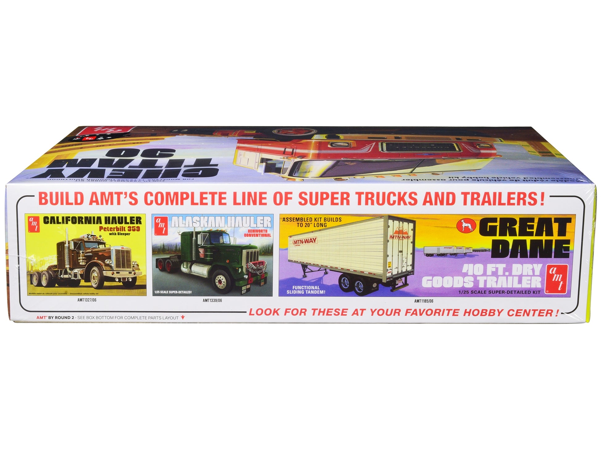 Skill 3 Model Kit Chevrolet Titan 90 Tractor Truck 1/25 Scale - Premium Model Kits(To Built) from AMT - Just $89.99! Shop now at Rapidvehicles