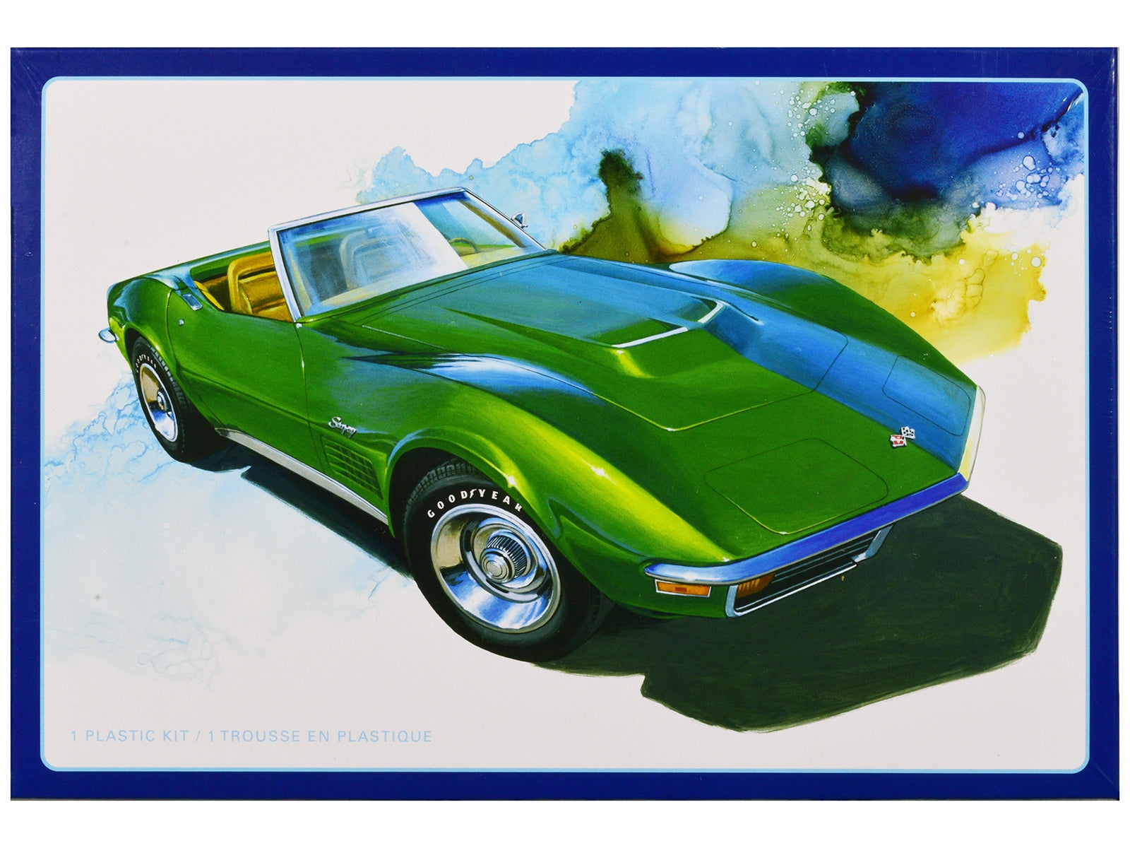 Skill 2 Model Kit 1972 Chevrolet Corvette Roadster 1/25 Scale Model by AMT - Premium Chevrolet Models from AMT - Just $55.92! Shop now at Rapidvehicles