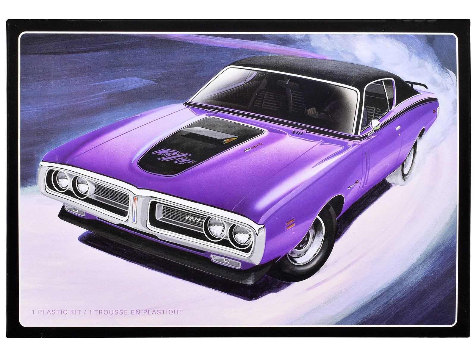 Skill 2 Model Kit 1971 Dodge Charger R/T 1/25 Scale Model by AMT - Premium Model Kits(To Built) from AMT - Just $51.99! Shop now at Rapidvehicles