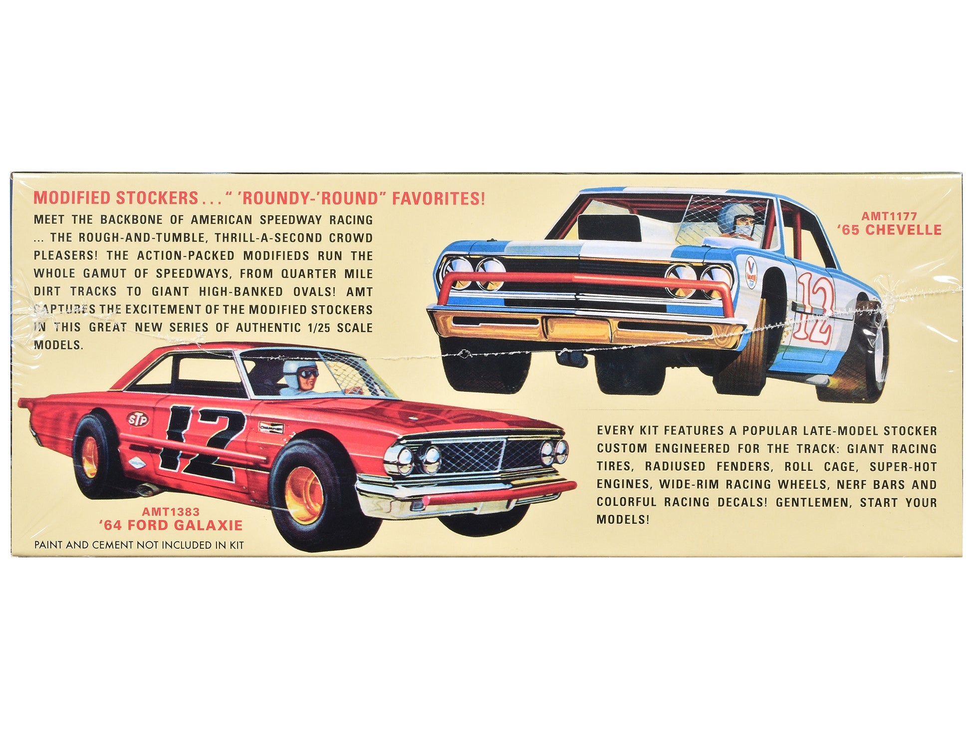 Skill 2 Model Kit 1969 Ford Falcon Modified Stocker 1/25 Scale - Premium Ford Models from AMT - Just $62.99! Shop now at Rapidvehicles