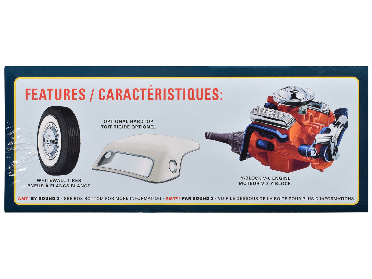 Skill 2 Model Kit 1956 Ford Thunderbird 1/25 Scale Model by AMT