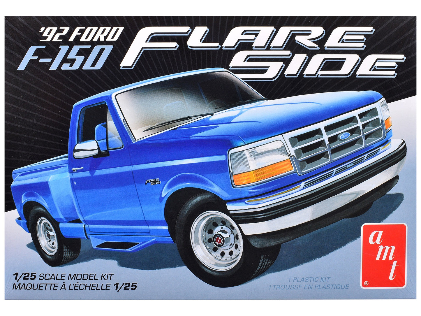 Skill 2 Model Kit 1992 Ford F-150 Flare Side Pickup Truck 1/25FREE SHIPPING IN US - Premium Ford Models from AMT - Just $61.19! Shop now at Rapidvehicles