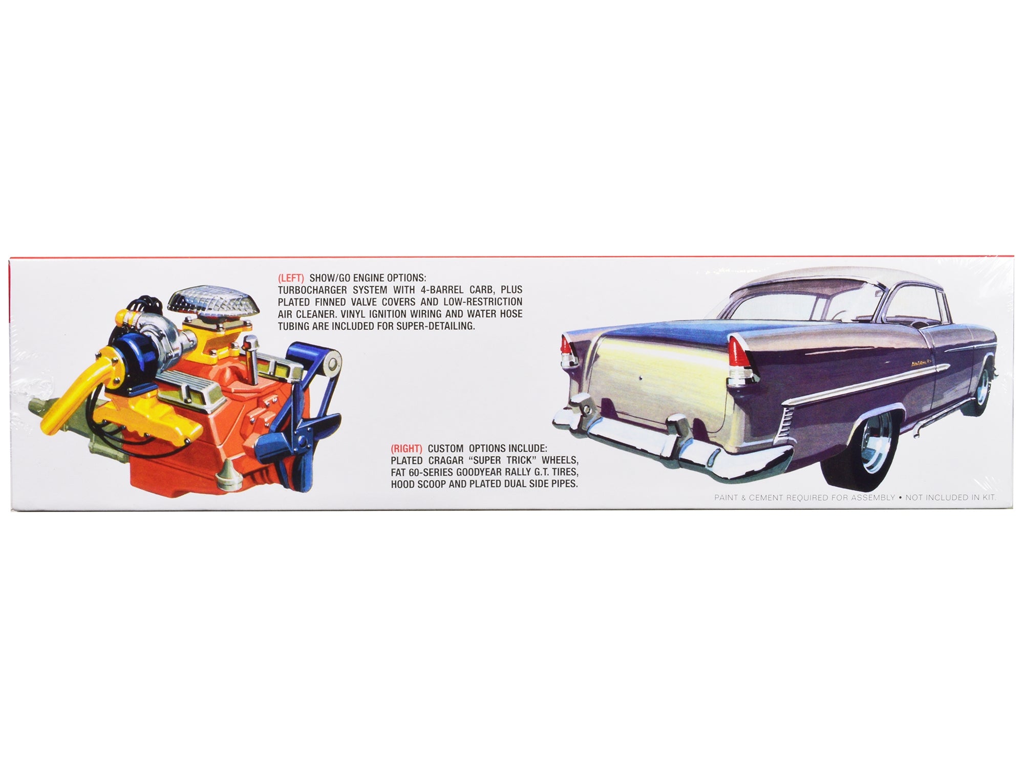 Skill 3 Model Kit 1955 Chevrolet Bel Air Hardtop 1/16 Scale Model by AMT - Premium Model Kits(To Built) from AMT - Just $73.06! Shop now at Rapidvehicles