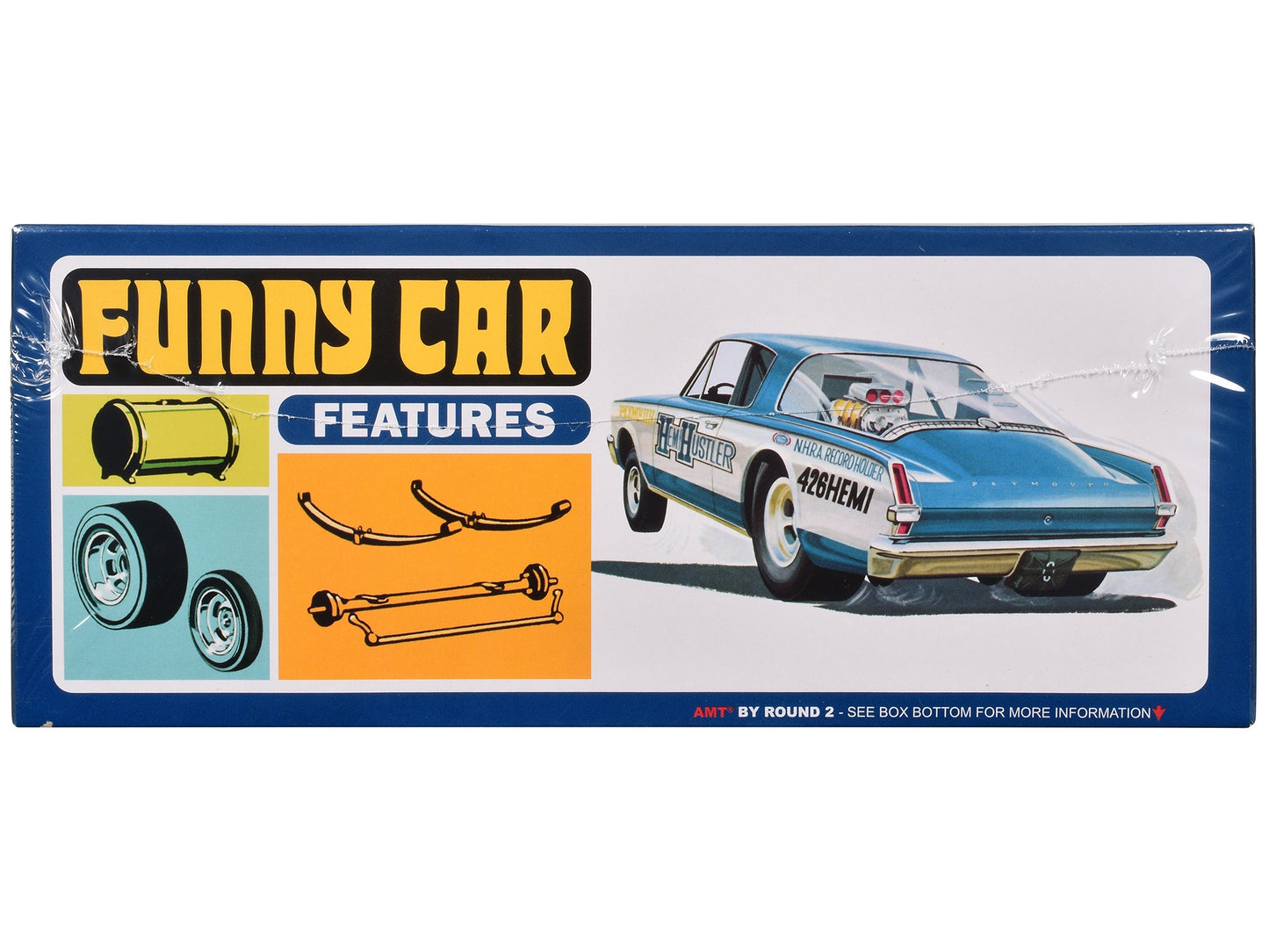 Skill 2 Model Kit 1966 Plymouth Barracuda Funny Car "Hemi - Premium Plymouth Models from AMT - Just $62.99! Shop now at Rapidvehicles