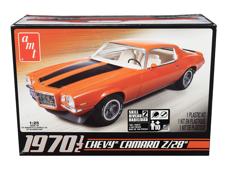 Skill 2 Model Kit 1970 1/2 Chevrolet Camaro Z/28 1/25 Scale Model by AMT free shipping USA