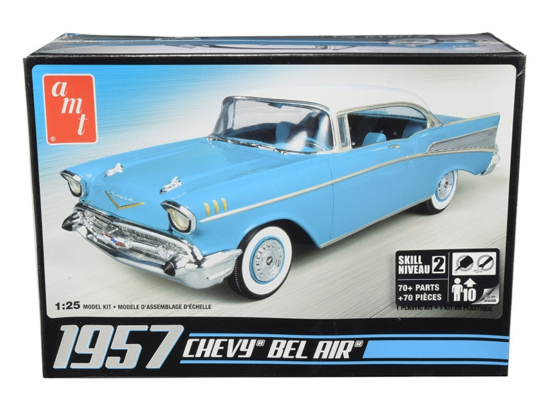 Skill 2 Model Kit 1957 Chevrolet Bel Air 1/25 Scale Model by AMT - Premium Model Kits(To Built) from AMT - Just $62.99! Shop now at Rapidvehicles