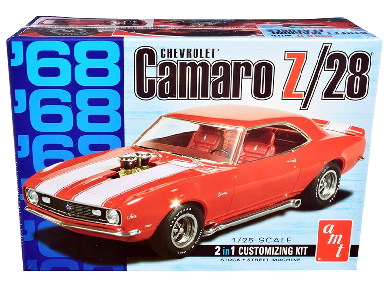 Skill 2 Model Kit 1968 Chevrolet Camaro Z/28 2-in-1 Kit 1/25 - Premium Chevrolet Models from AMT - Just $53.09! Shop now at Rapidvehicles