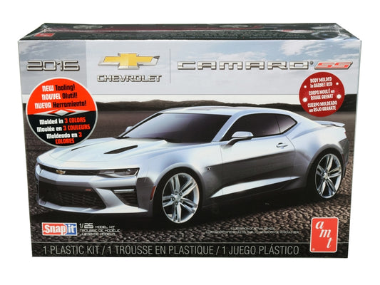 Skill 1 Snap Model Kit 2016 Chevrolet Camaro SS 1/25 Scale Model - Premium Chevrolet Models from AMT - Just $53.09! Shop now at Rapidvehicles