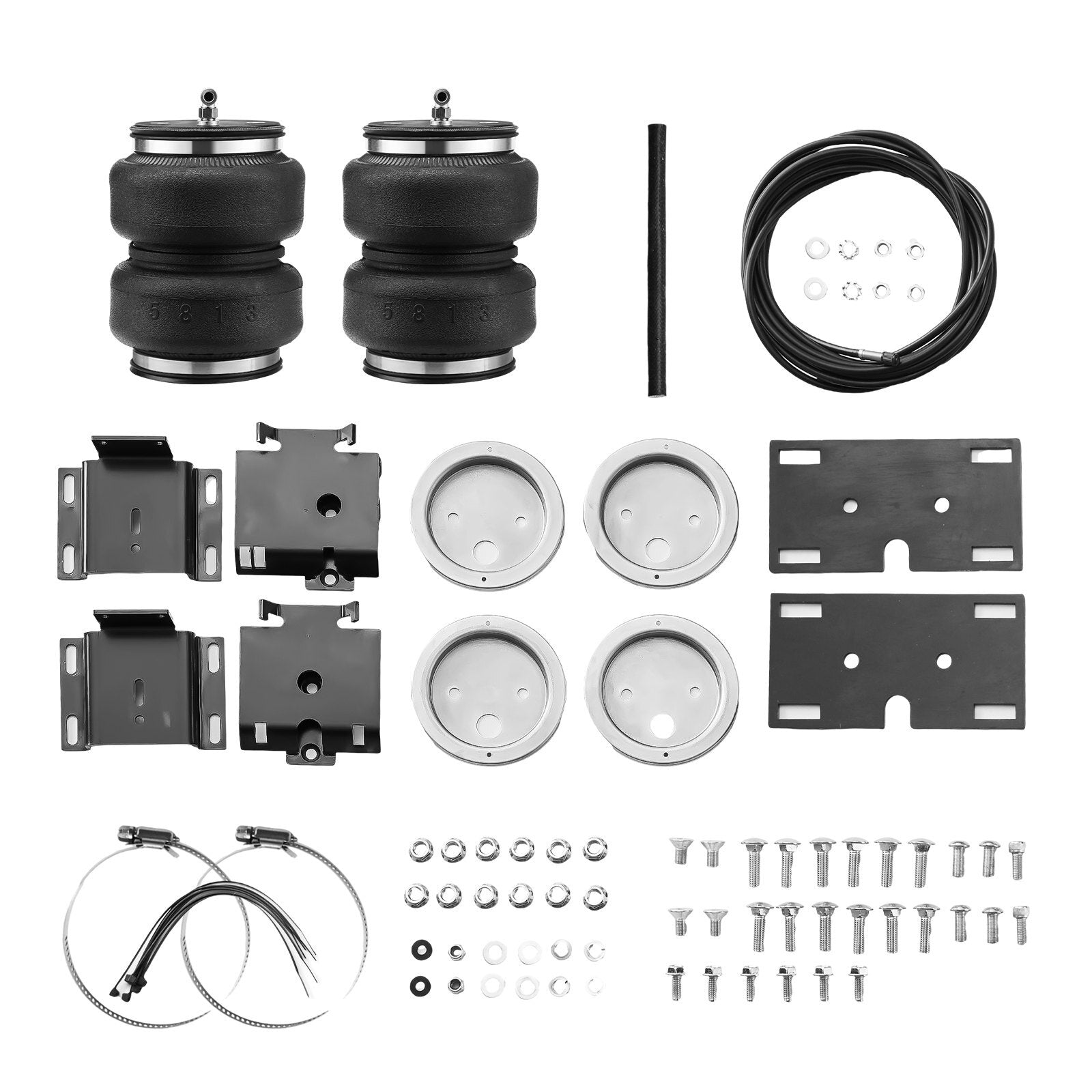 VEVOR Air Bag Suspension Kit, Air Springs Suspension Bag Kit Compatible with 2011-2018 Dodge Ram 1500, 2019-2021 Dodge Ram 1500 Classic, 5000 lbs Loading, 5 to 100 PSI - Premium Shock Absorber from VEVOR - Just $272.99! Shop now at Rapidvehicles