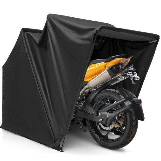 Outdoor Motorcycle Shelter Waterproof Motorbike Storage Tent with - Premium Outdoor Storage & Garages from Rapidvehicles - Just $282.08! Shop now at Rapidvehicles