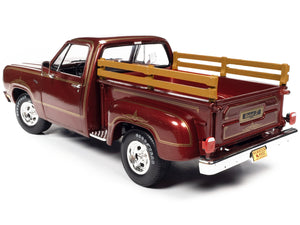 1979 Dodge Warlock II D100 Utiline Pickup Truck Canyon Red Metallic with Graphics 1/18 Diecast Model Car by Auto World - Premium Pickup Trucks Models from Autoworld - Just $125.99! Shop now at Rapidvehicles