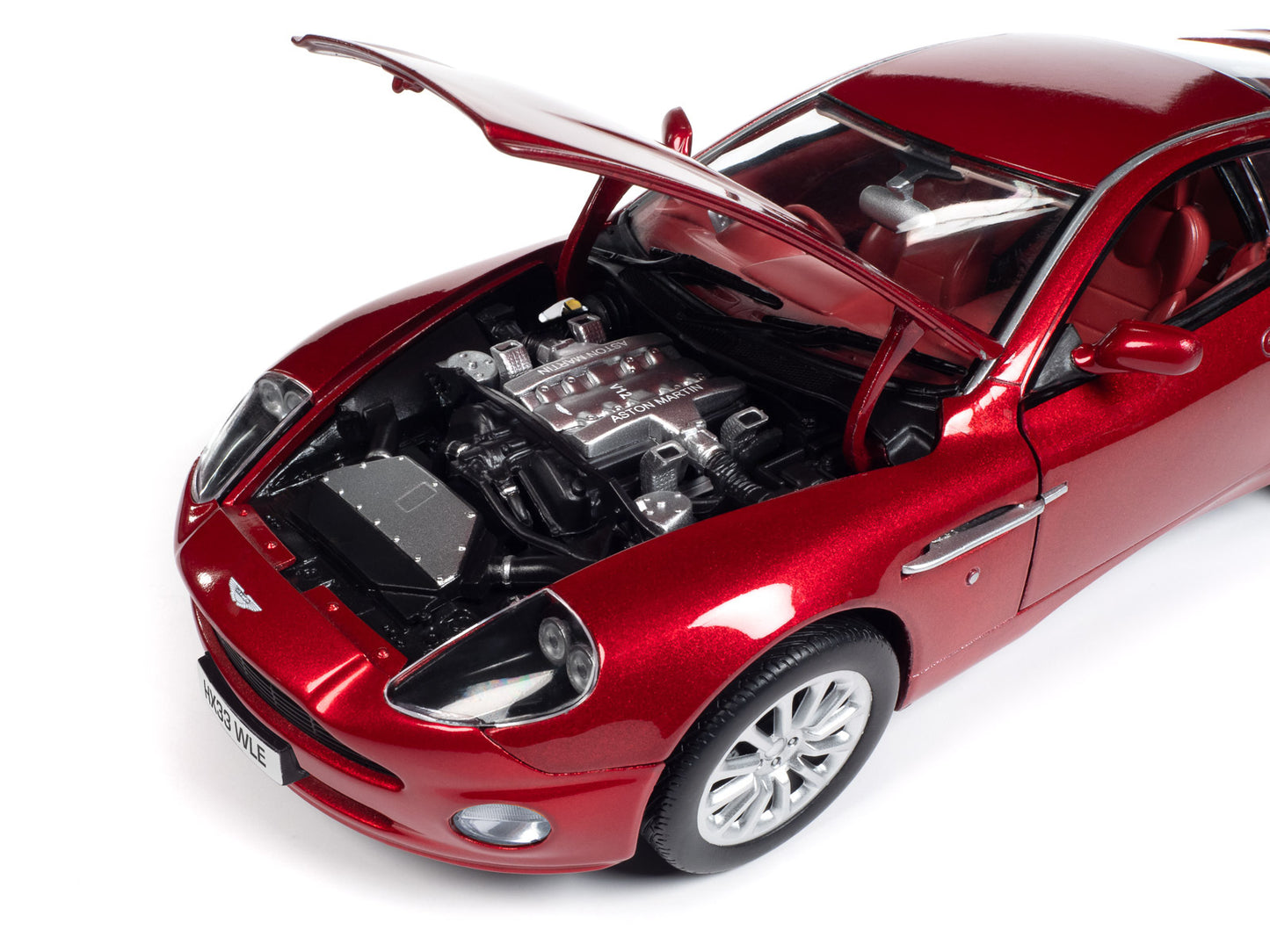 2005 Aston Martin V12 Vanquish RHD (Right Hand Drive) Toro Red - Premium Aston Martin Models from Autoworld - Just $131.39! Shop now at Rapidvehicles