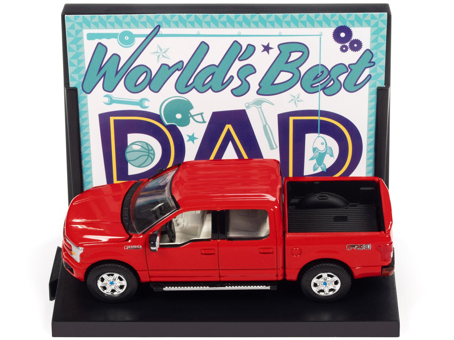 2018 Ford F-150 Pickup Truck Red and 1984 Dodge Caravan Minivan - Premium Ford Models from Autoworld - Just $43.19! Shop now at Rapidvehicles