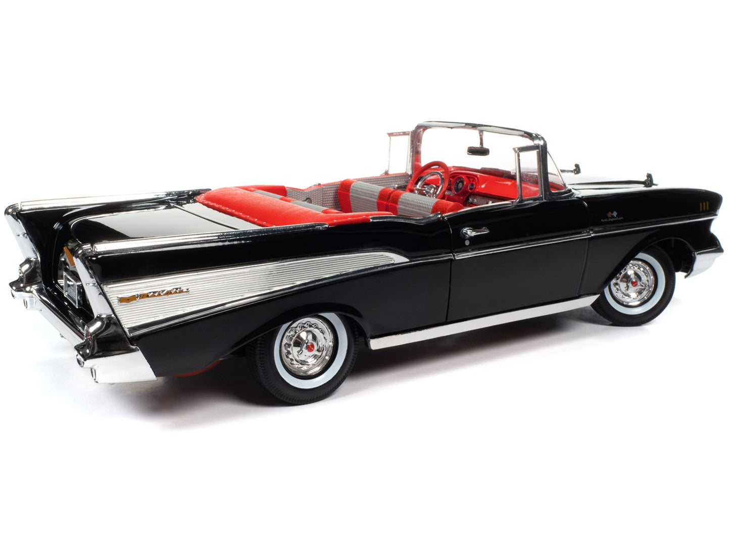 1957 Chevrolet Bel Air Convertible Onyx Black James Bond 007 "Dr. - Premium Movie/TV Series Models from Autoworld - Just $137.69! Shop now at Rapidvehicles