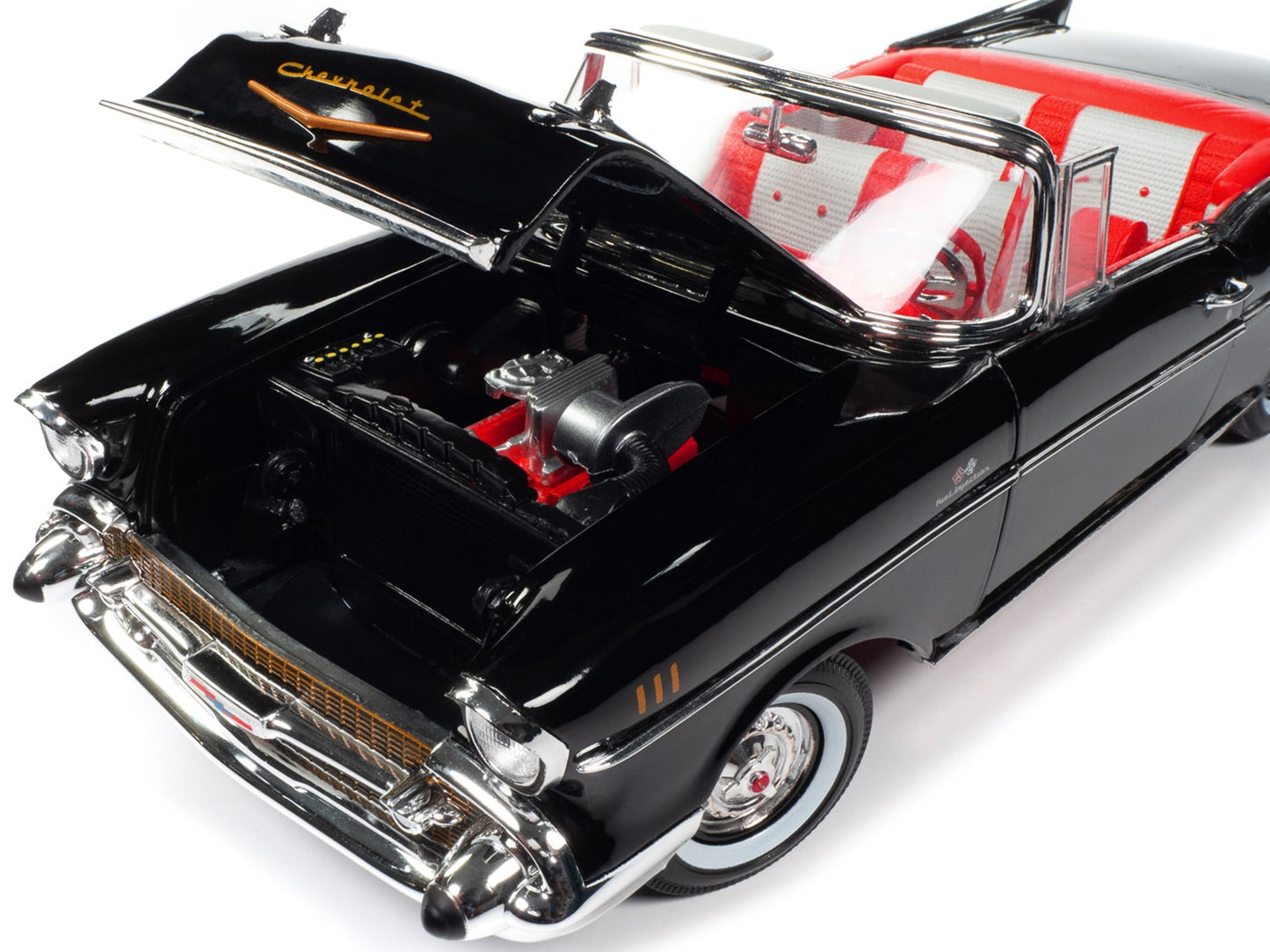 1957 Chevrolet Bel Air Convertible Onyx Black James Bond 007 "Dr. - Premium Movie/TV Series Models from Autoworld - Just $137.69! Shop now at Rapidvehicles