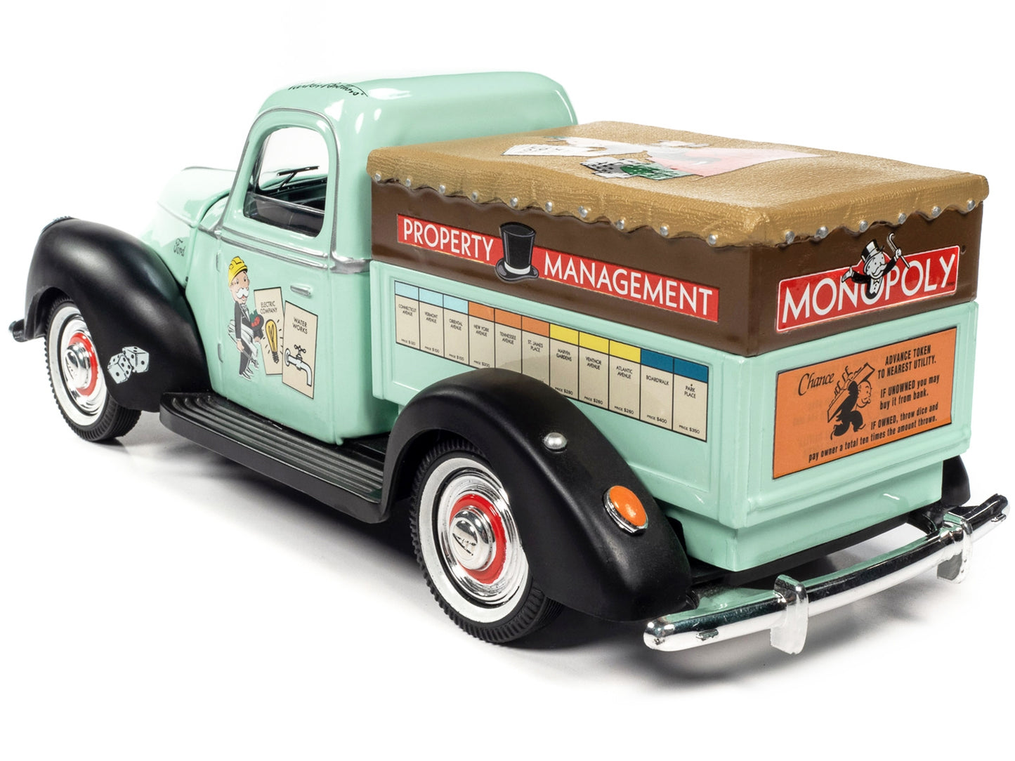 1940 Ford Pickup Truck "Property Management" Light Green with