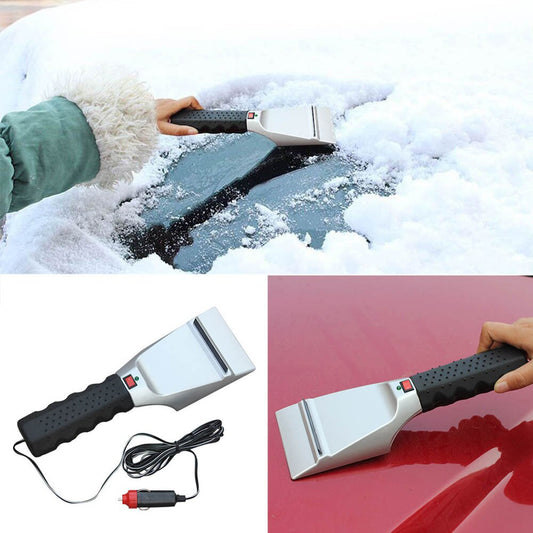 Auto Car Ice Scraper 12V Electric Heated snow - Premium Automotive from Cyan Selene - Just $24.99! Shop now at Rapidvehicles