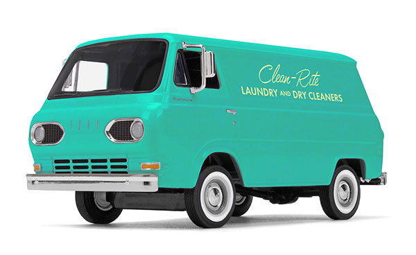 First Gear 49-0399 Clean-Rite Laundry and Dry Cleaners Ford Econoline - Premium Toys from Rose Chloe - Just $76.99! Shop now at Rapidvehicles