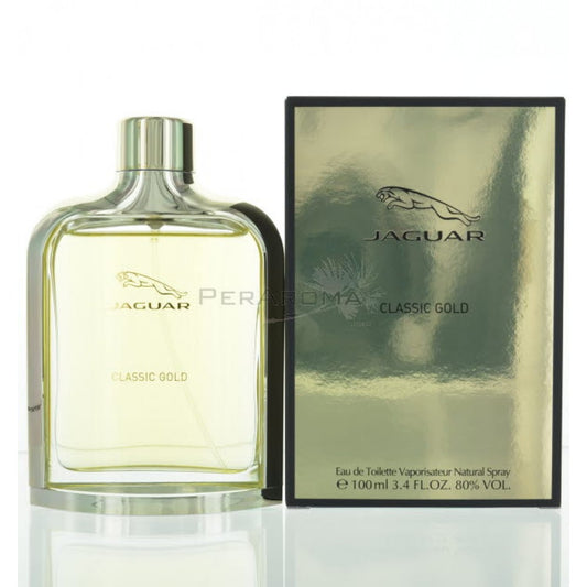 Jaguar Classic Gold (M) EDT 3.4 Oz - Premium  from Rapidvehicles - Just $23.99! Shop now at Rapidvehicles