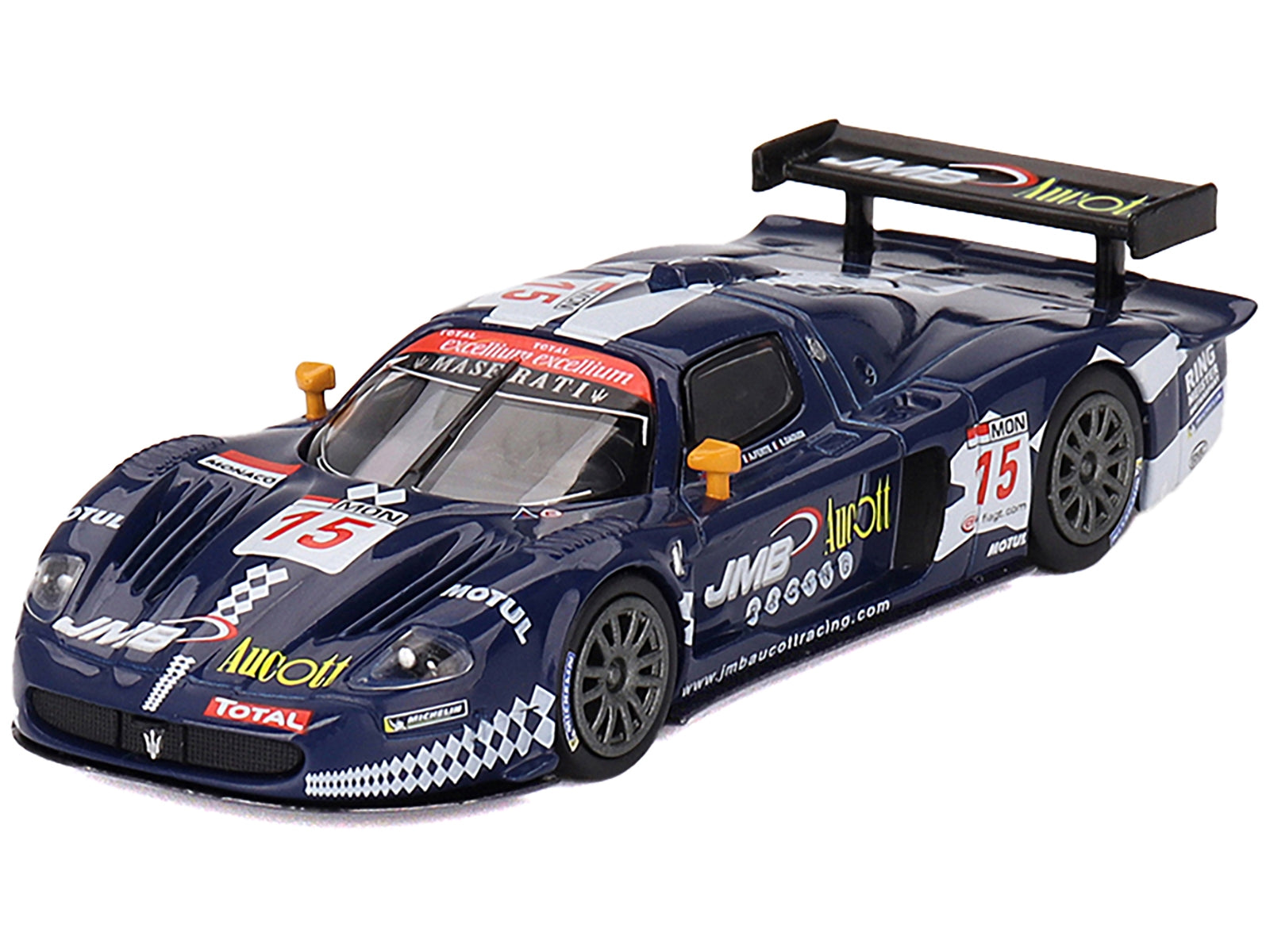 Maserati MC12 Competizione #15 Ben Aucott - Alain Ferte - Stephane Daoudi "JMB Racing" "24 Hours of Spa" (2008) 1/64 Diecast Model Car by BBR - Premium Maserati Models from BBR - Just $42.83! Shop now at Rapidvehicles