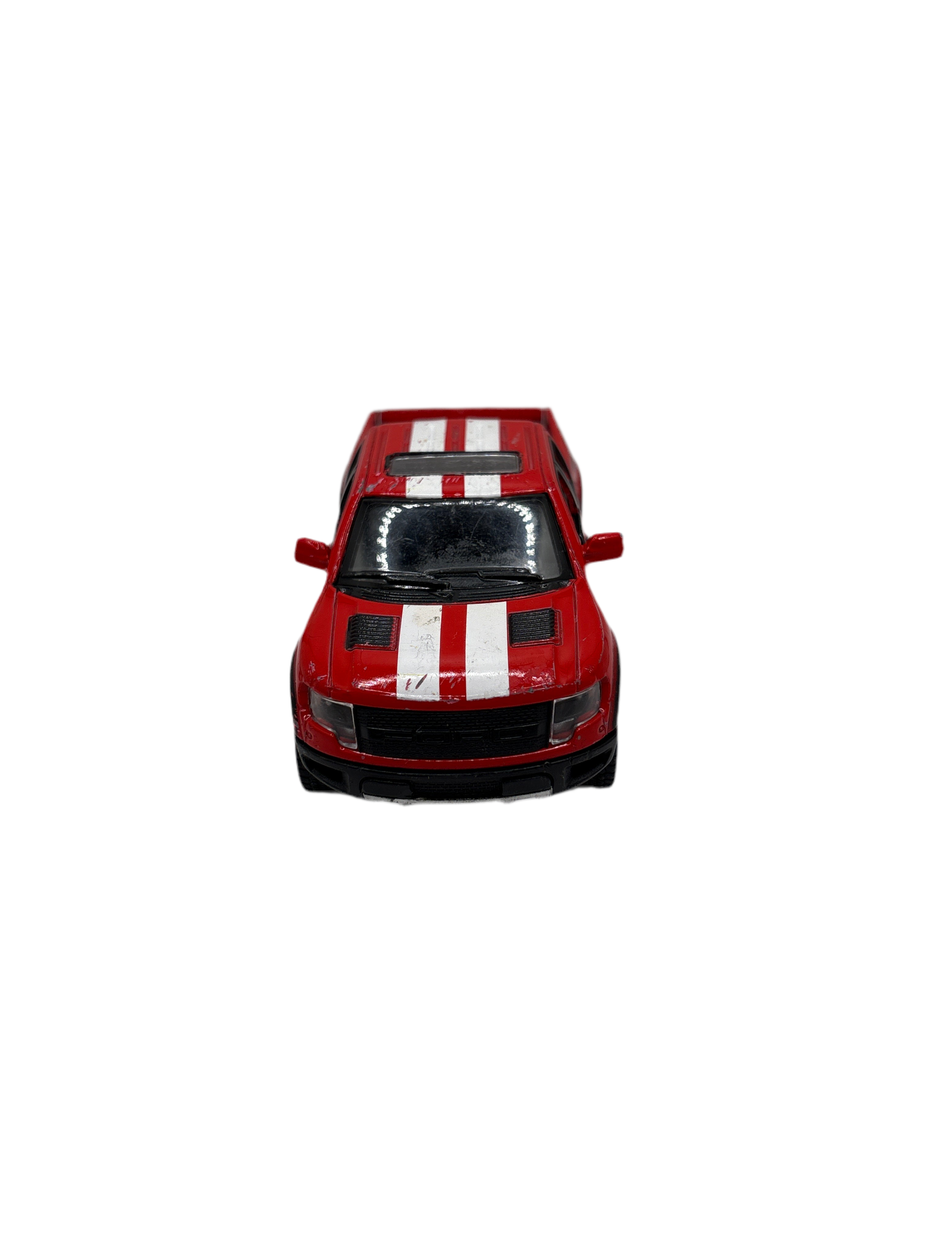 Kinsmart 2013 Ford F-150 SVT Raptor Supercrew Diecast red