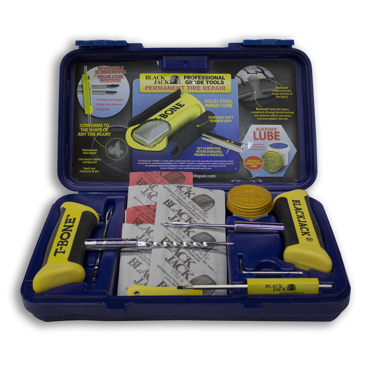 Blue Tire Repair Kit - Premium Tire Repair Products from BlackJack Tire Supplies - Just $119.99! Shop now at Rapidvehicles