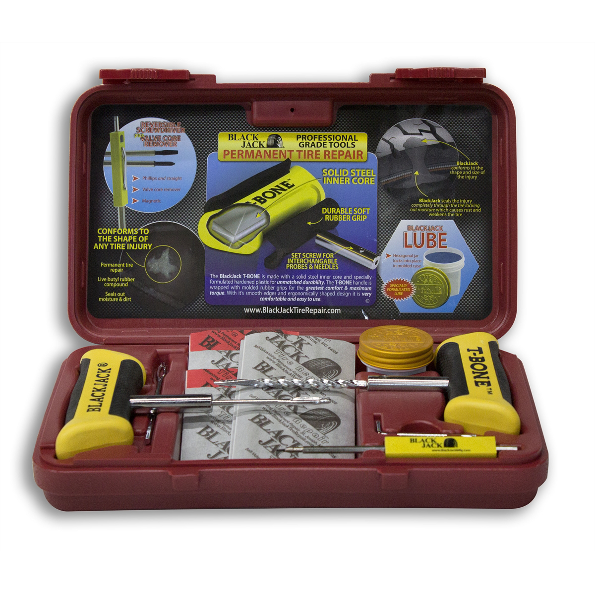 Red Tire Repair Kit - Premium Tire Repair Products from BlackJack Tire Supplies - Just $119.99! Shop now at Rapidvehicles