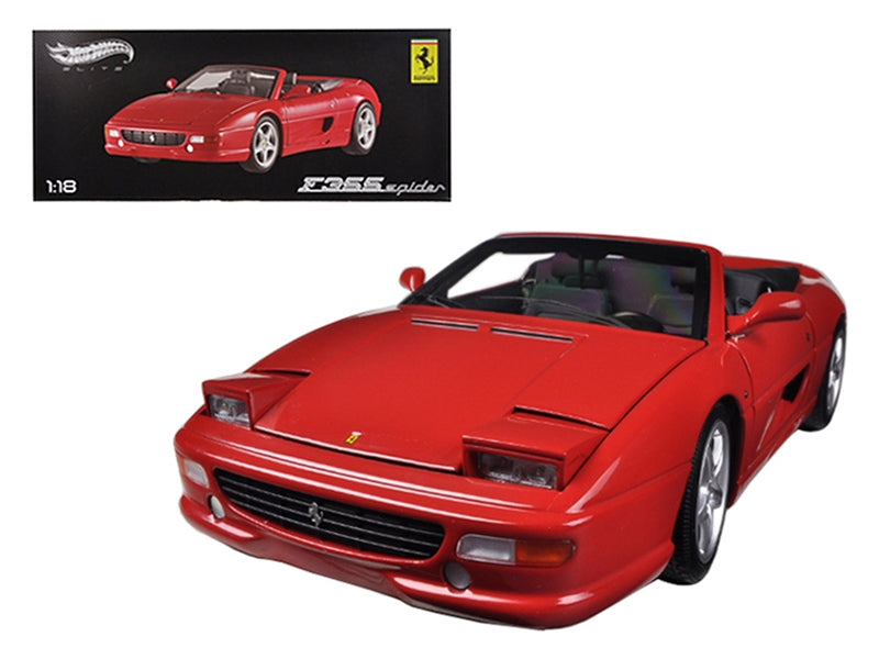 Ferrari F355 Spider Convertible Red Elite Edition 1/18 Diecast - Premium Ferrari Models from Hotwheels - Just $161.99! Shop now at Rapidvehicles