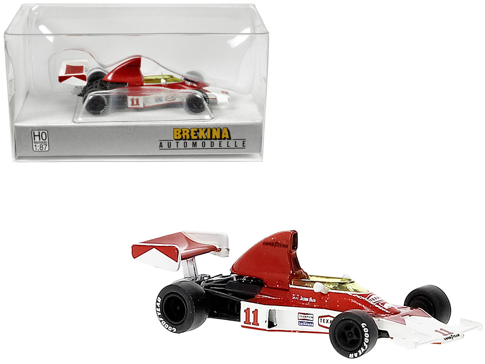 McLaren M23 #11 James Hunt "Formula One F1 World Championship" (1976) 1/87 (HO) Scale Model Car by Brekina - Premium Formula 1 Models from Brekina - Just $36.99! Shop now at Rapidvehicles