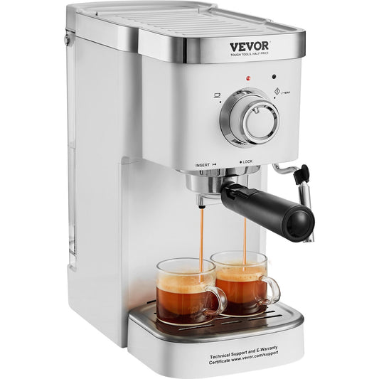 VEVOR Espresso Coffee Machine, 15Bar Semi-Automatic Espresso - Premium Electric Coffee Grinder from VEVOR - Just $115.61! Shop now at Rapidvehicles