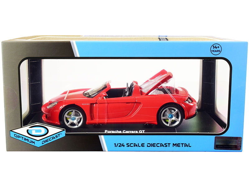 Porsche Carrera GT Convertible Red 1/24 Diecast Model Car by - Premium  from Rapidvehicles - Just $55.79! Shop now at Rapidvehicles