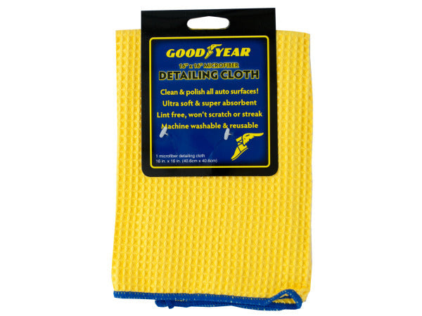 Goodyear Microfiber Detailing Cloth ( Case of 144 ) - Premium Auto Care & Maintenance from Rapidvehicles - Just $157.99! Shop now at Rapidvehicles