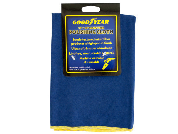 Goodyear Microfiber Polishing Cloth ( Case of 144 ) - Premium Auto Care & Maintenance from Rapidvehicles - Just $157.99! Shop now at Rapidvehicles