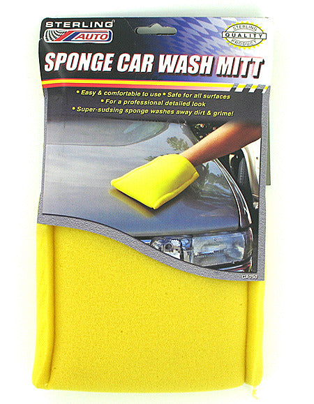 Sponge Car Wash Mitt ( Case of 24 ) - Premium Auto Care & Maintenance from Rapidvehicles - Just $61.99! Shop now at Rapidvehicles