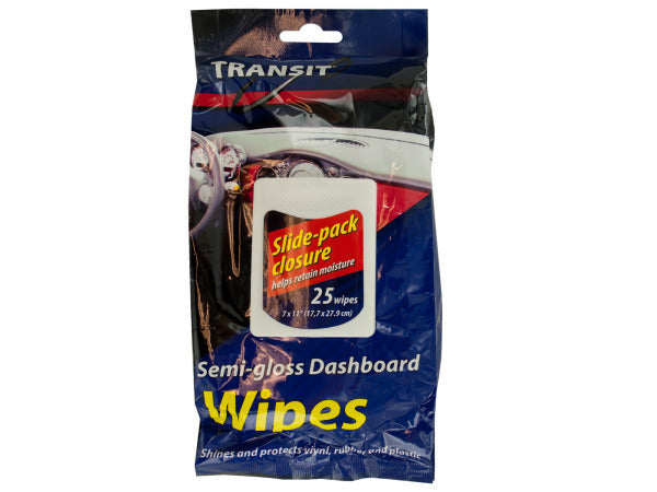 Semi-Gloss Auto Dashboard Wipes ( Case of 96 ) - Premium Auto Care & Maintenance from Rapidvehicles - Just $162.99! Shop now at Rapidvehicles