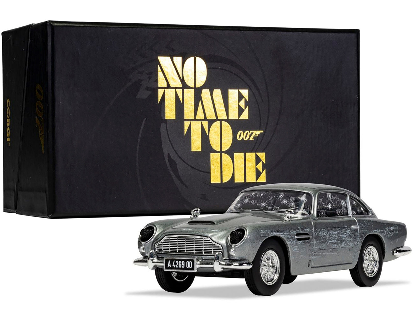 Aston Martin DB5 RHD (Right Hand Drive) Silver (Damaged) James Bond 007 "No Time To Die" (2021) Movie Diecast Model Car by Corgi - Premium Movie/TV Series Models from Corgi - Just $67.47! Shop now at Rapidvehicles