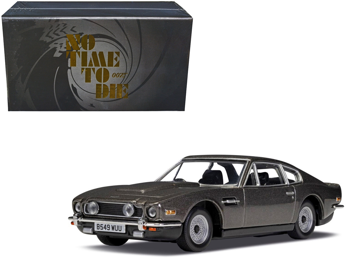 Aston Martin V8 RHD (Right Hand Drive) Black Metallic James Bond - Premium Movie/TV Series Models from Corgi - Just $73.79! Shop now at Rapidvehicles