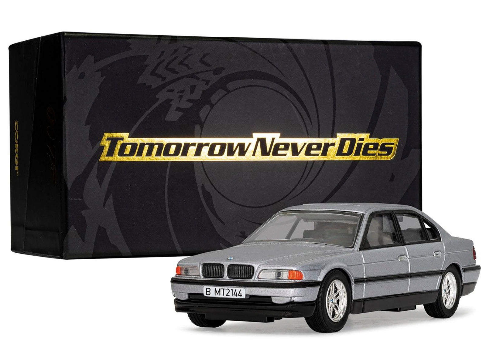 BMW 750iL Silver Metallic James Bond 007 "Tomorrow Never Dies" (1997) Movie Diecast Model Car by Corgi - Premium Movie/TV Series Models from Corgi - Just $67.99! Shop now at Rapidvehicles