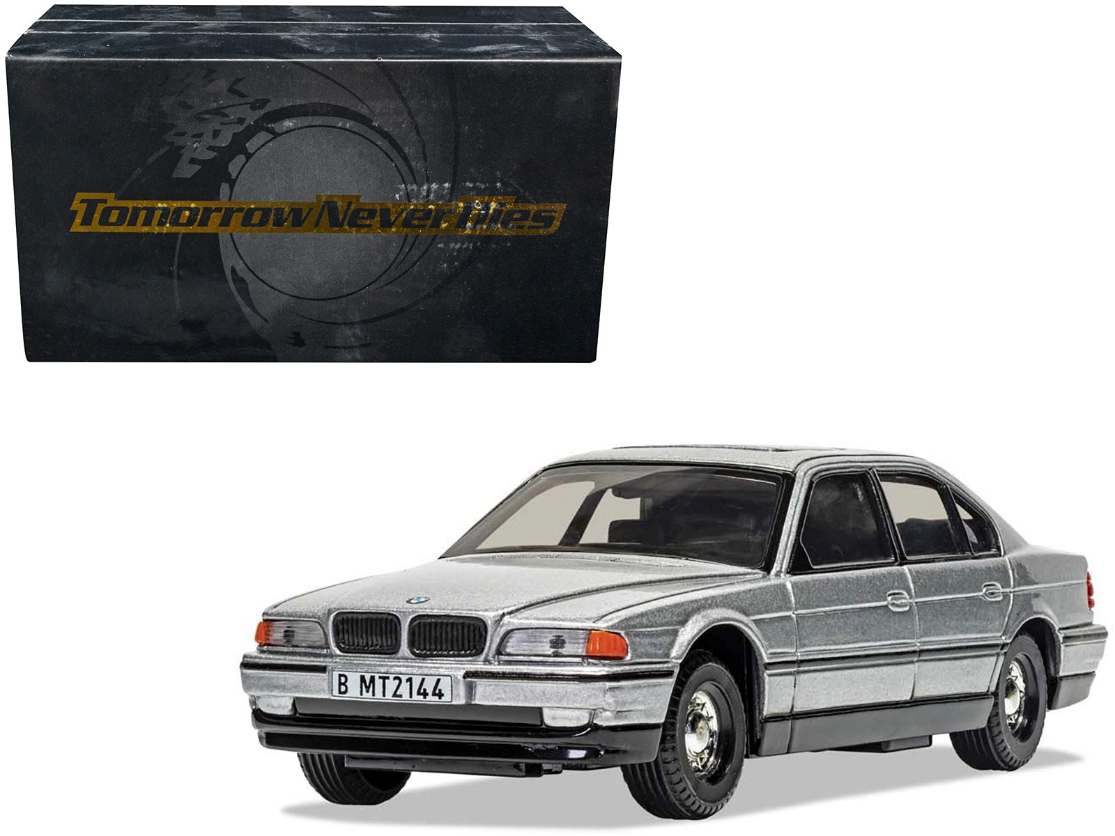 BMW 750iL Silver Metallic James Bond 007 "Tomorrow Never Dies" (1997) Movie Diecast Model Car by Corgi - Premium Movie/TV Series Models from Corgi - Just $67.99! Shop now at Rapidvehicles