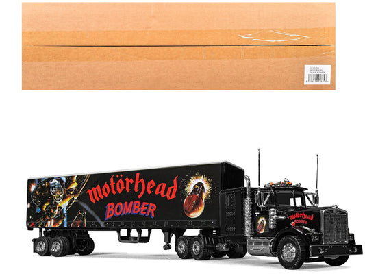 "Motorhead Bomber" Transport Truck Black 1/50 Diecast Model by Corgi free shipping USA