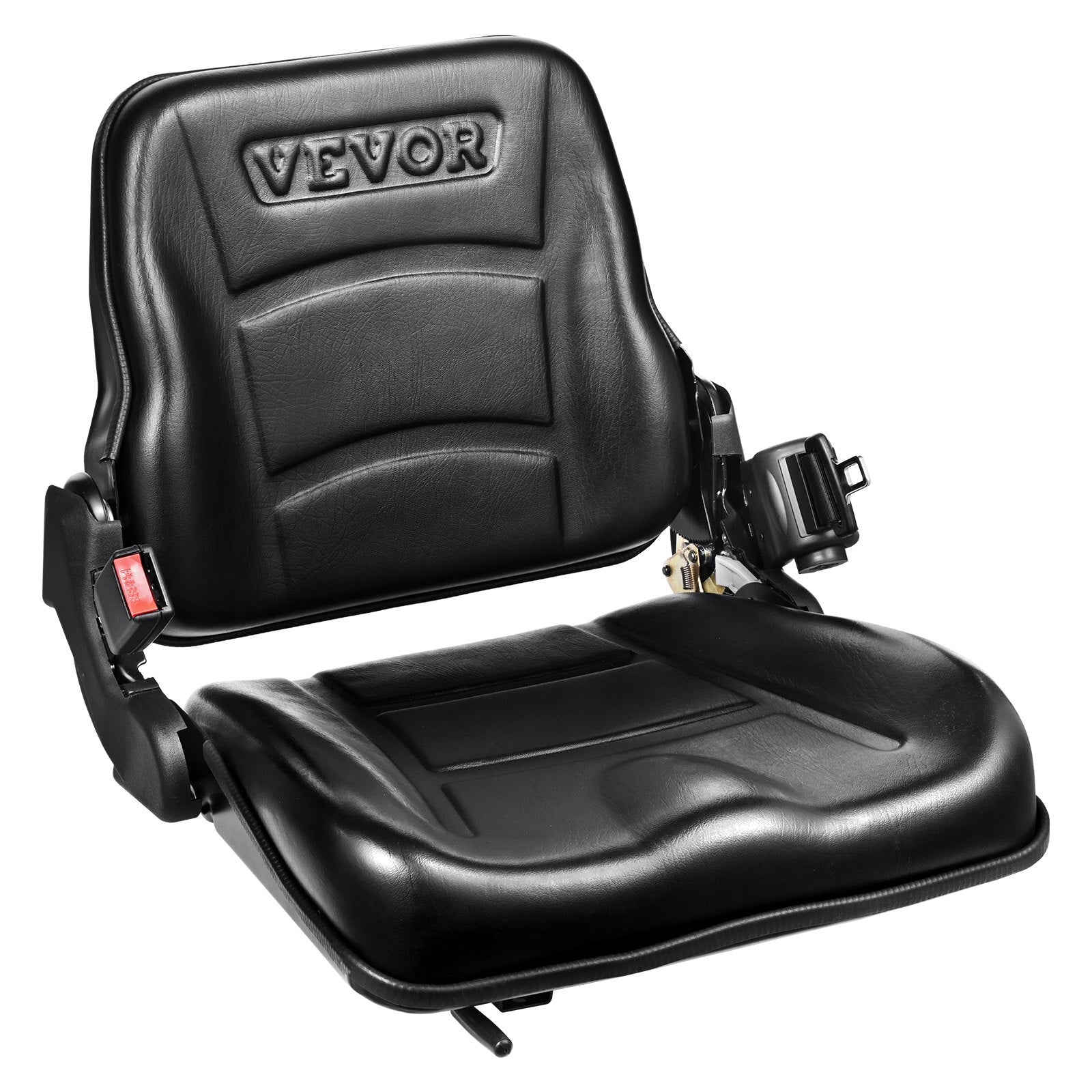 VEVOR Universal Forklift Seat, Fold Down Tractor Seat with - Premium Tractor Seat from VEVOR - Just $139.58! Shop now at Rapidvehicles